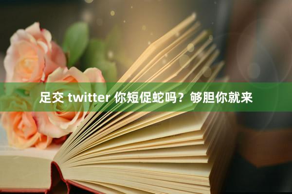 足交 twitter 你短促蛇吗？够胆你就来