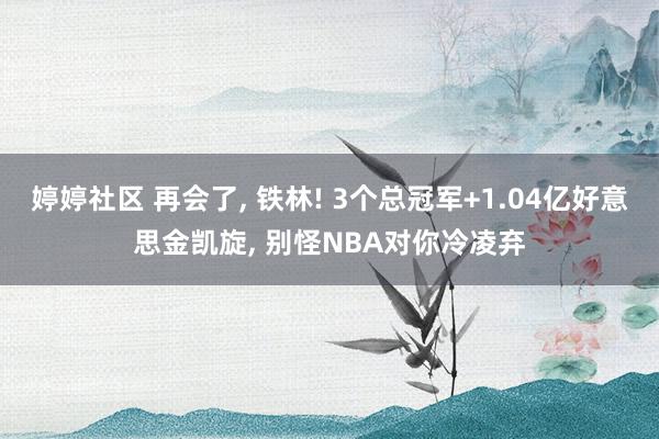 婷婷社区 再会了， 铁林! 3个总冠军+1.04亿好意思金凯旋， 别怪NBA对你冷凌弃